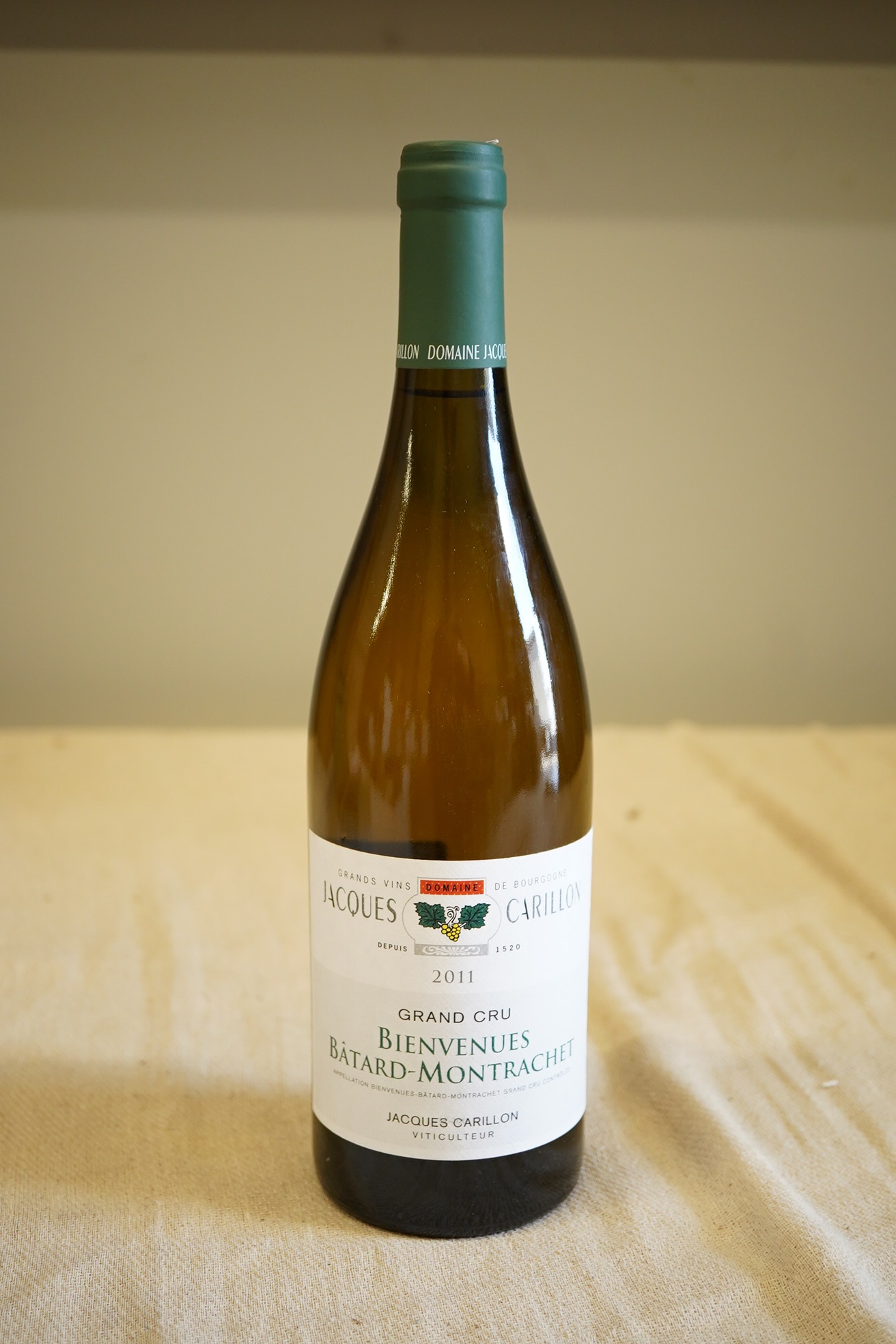 Domaine Jacques Carillon, Bienvenues-Bâtard-Montrachet Grand Cru, 2011